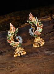 Zaveri Pearls Multi Metal Jhumkas women