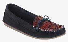 Zebba Blue Moccasins women