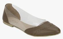 Zebba Coffee Belly Shoes women