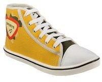 Yepme Yellow Sporty Sneakers women