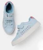 Yk Blue Regular Sneakers Girls