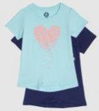 Yk Pack Of 2 T Shirts Girls