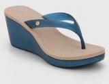 Yo! Jelo! Navy Blue Wedges Women