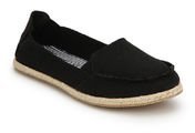 Z Collection Black Moccasins Women