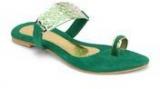 Z Collection Green Sandals women