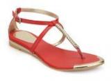 Z Collection Red Sandals Women