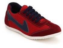 Z Collection Red Sneakers boys