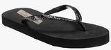 Zachho Black Flip Flops Women