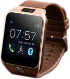 888 DZ09 Brown Fitness Watch With Sim Smartwatch