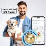 Acumen Track Smart Pet Tracker Bell With Live Location, Voice Monitoring, Mini Size Smart Pet Tracker Bell Location Smart Tracker