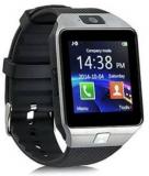 Animate DZ09 10 Bluetooth With Built In Sim Card And Memory Card Slot Compatible With All Android Mobiles Black Smartwatch