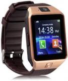 Animate DZ09 16 Bluetooth With Built In Sim Card And Memory Card Slot Compatible With All Android Mobiles Brown Smartwatch