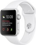 Apple Watch Series 1 42 Mm Silver Aluminium Case With White Sport Band