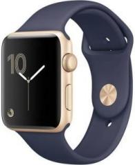 Apple Watch Series 2 42 mm Gold Aluminium Case with Midnight Blue Sport Band