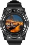 Axxe 4G Mobiles Smart Watch V8 Black Smartwatch