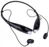 Cyxus BLACK HBS 730 WITH MIC 027 Wireless Headst Behind The Neck Style Smart Headphones