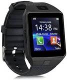 Cyxus Oppo 4G Compatible Bluetooth DZ09 Wrist Watch Phone With Camera & SIM Card Support Black Smartwatch