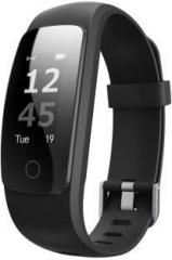 Fbandz Full Touch Screen ID107 PLUS HR Heart rate Premium Fitness band Exercise Tracker Music Control Smart Band with Phone Call Alert