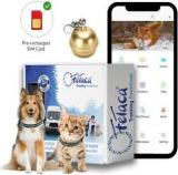 Fetaca Pet GPS Tracker Smart Bell Tracker For Pet Safety: Dogs, Cats, And More With Tracking Platform Location Smart Tracker