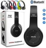 Immutale P47 Wireless Bluetooth Headphones 5.0+EDR With Volume Control, T19 Smart Headphones