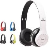 Immutale P47 Wireless Bluetooth Headphones 5.0+EDR With Volume Control, T8 Smart Headphones