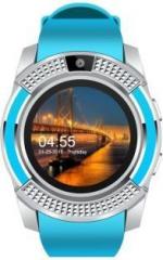 Life Like V8 Bluetooth With Sim & Tf Card Slot BLUE Smartwatch