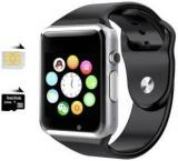 Outsmart With SIM Card, 32GB Memory Card Slot, Bluetooth And Fitness Tracker Black Smartwatch