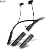 Retold UBON Black CL 35 Neckband Dual Battery Fast Charging 100 Hrs Playtime, Smart Headphones