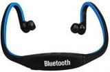 Sunlight Traders Original Bluetooth Wireless In Ear Headset BS19 With Mic Blue Smart Headphones