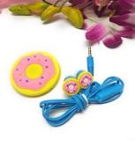 Tera13 Cute Donut Macarons Earphones 3.5mm In Ear Stereo/Earphone For Kids Smart Headphones