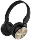 Tessco BH 390 Stereo Wireless Bluetooth Headphones Over The Ear, Lightweight Design, 360 Surround Sound HiFi Headphones Gold Smart Headphones