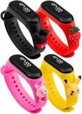 Time Up M5 Kids WristBand Watches Set Of 4 Pcs