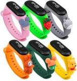 Time Up M5 Kids WristBand Watches Set Of 6 Pcs