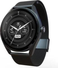 Titan Crest, 36.3 mm AMOLED Display, AOD, Working Crown, BT Calling, IP68, SOS Calling Smartwatch