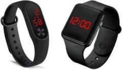 V&y COMBO BLACK DIGITAL LED WATCH