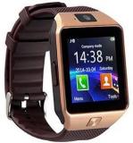 Via Flowers Llp DZ09 phone Golden Smartwatch