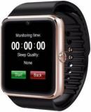 Wokit GT08 132 Bluetooth With Built In Sim Card And Memory Card Slot Compatible With All Android Mobiles Black Smartwatch