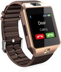 888 DZ09 Brown Bluetooth With Build In Sim Watch Smartwatch