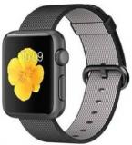 Apple Watch 38mm Space Gray Aluminium With Black Woven Nylon Strap