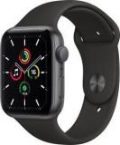 Apple Watch SE 44 Mm Space Grey Aluminium Case With Black Sport Band