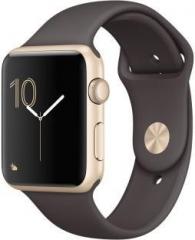 Apple Watch Series 1 42 mm Gold Aluminium Case with Cocoa Sport Band