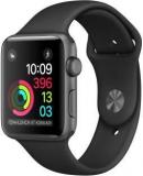 Apple Watch Series 2 38 Mm Space Gray Aluminum Case With Black Sport Band