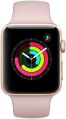 Apple Watch Series 3 GPS 38 mm Gold Aluminium Case with Pink Sand Sport Band