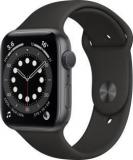 Apple Watch Series 6 GPS 44 Mm Space Grey Aluminium Case With Black Sport Band