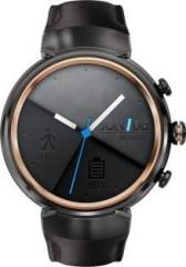 Asus Zenwatch3 Dark Brown Leather Strap with Gunmetal case