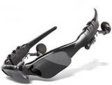 Avmart BLACK SMART SUN GLASS WITH BLUETOOTH