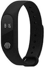 Avmart M2 Sporty Smart Fitness Band With Bluetooth Feature Black