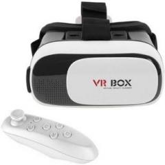 Biratty Virtual Reality Glasses 3D VR Box Headsets with Bluetooth Remote Controller