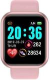 Bonafide D20 PINK Smart Watch Fitness Band 35 Mm Color Touch Screen For ANDROID And IOS