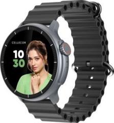 Cellecor RAY 1.43 inch AMOLED Display | 700 NITS | AOD | BT Calling | AI Voice | Split Screen Smartwatch